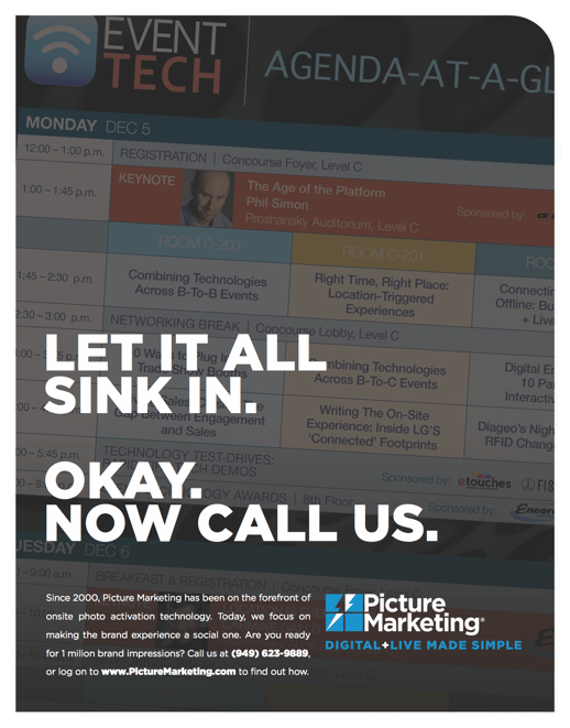 Event Tech Handout - Let It All Sink In