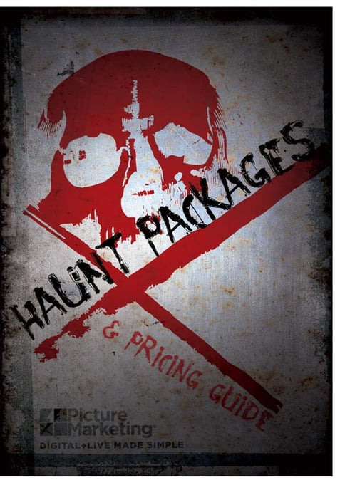 picture marketing haunt booklet cover