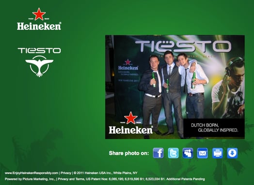 Heineken Tiesto Photo View Page