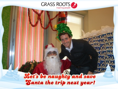 Grass Roots Group Holiday Party with Santa