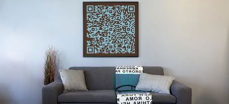 QR Code DNA Ancestry Portrait