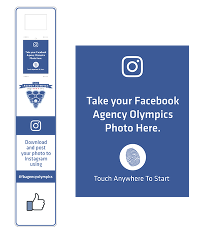 #FBAgencyOlympics Photo Booth mockup #FBAgencyOlympics Photo Booth mockup