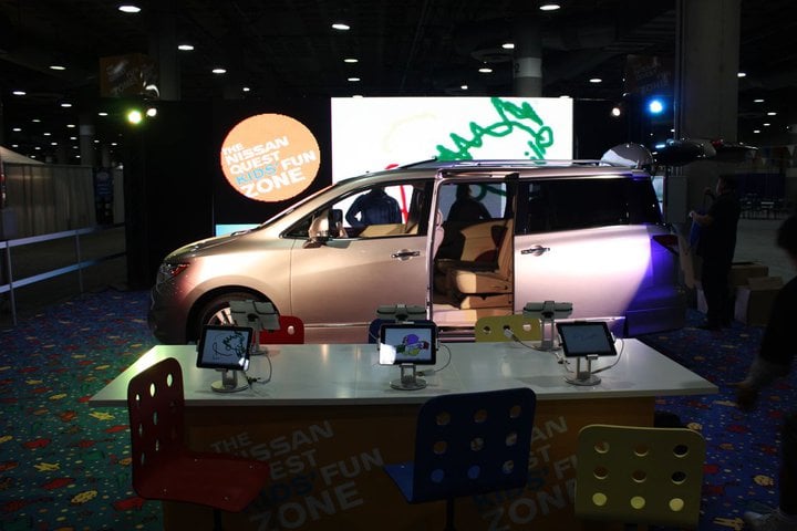 The Nissan Quest Kids’ Fun Zone