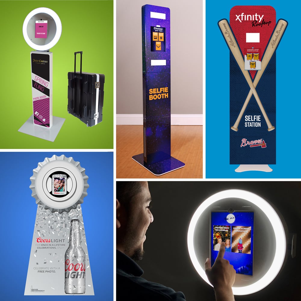 Branded Photo Booths for Experiential Marketing