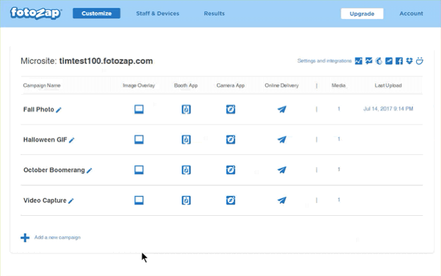 An Easy-to-Use Online Control Panel