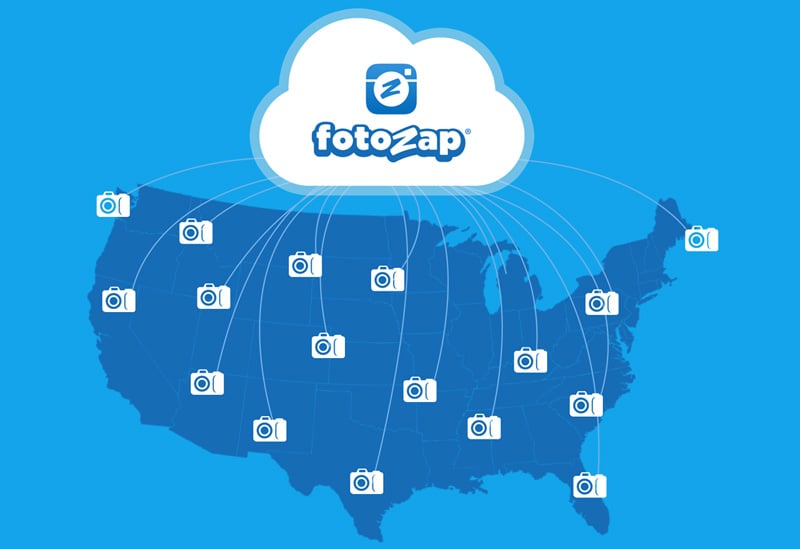 Fotozap Deployment Map for Event Marketing